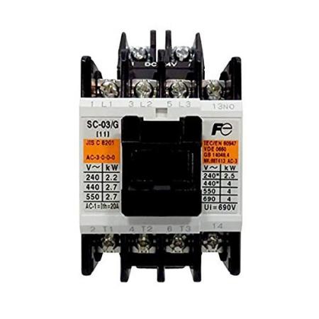 Công tắc tơ SC-03/G DC24V 1A Fuji 