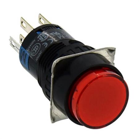 Nút nhấn tròn có đèn AL6M-M14RC IDEC