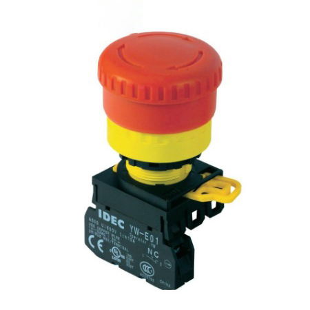Nút nhấn dừng khẩn cấp YW1B-V4E01R IDEC
